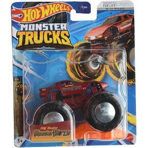 Hot Wheels Monster Trucks Monster Vette ، 2023 Connect and Crash Car [Leading Legends 3/6]