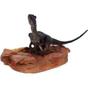 Kisangel Fish Tank Dinosaur Landscaping Aquarium Accessory Fish Tank Ornament Simulation Dinosaur with Platform Aquarium Landscaping Ornament Aquarium Decoration Simulation Dinosaur Decor