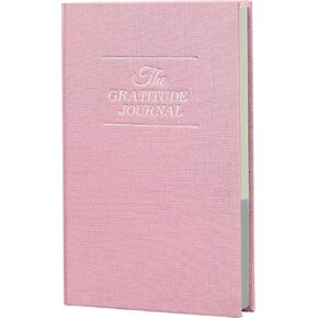 Pink Gratitude Journal, 5 Minute Journal for Women, Daily Guided Journal with Prompts, Woman's Mindfulness Journal, Inspire Productivity, Affirmation, Self Care and Self Reflection.