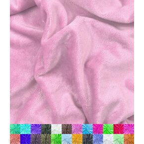 Barcelonetta | Minky Fabric | Plush, Super Soft, Cuddle | Solid Minky | by The Yard | 60" Wide | Baby Blanket, Change Station Cover, Pillow, Scarf, Beanie (Camel, 1 Yard)