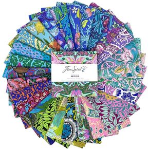 Kaffe Fassett x The Original Morris & Co. Charm Pack 42 5-inch Squares FreeSpirit Fabrics