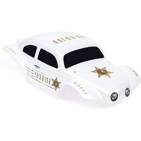 SummitLink Custom Body Police Style متوافق مع 1/10 مقياس RC أو شاحنة (شاحنة غير متضمنة) STB-PW-01