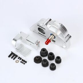 RCAWD Power Module & Metal Slipper Upgrade Set: Boost Box for 1/10 Arrma Big Rock Granite Typhon Outcast Kraton Arrma 3s 4s Blx&Mega550(Silver)