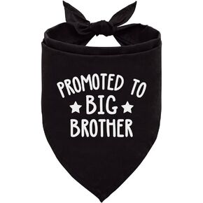 تمت ترقيته إلى Big Brother Dog Bandana ، وملحقات Dog Dicf ، و Notriangle Darf Bandanas Bibs ، و Dog Bandana Gift ، و Dog Bandana for Small Medium Dogs ، و Apt Scarf Confer Excalies (D124)