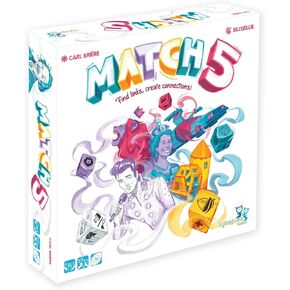 | Match 5 | Family Board Game | Word Association and Dice Game | 2 to 8 Players | 20 Minutes | Ages 10+