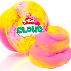 Play-Doh Cloud, Pink & Yellow, Lemonade Scent, Single Can, Play Doh Kit, Gifts for Kids, Popular Kids Toys, Party Favors for Kids 8-12, Play-Doh Compound Packs, Kids Gifts 8-12, Sensory Dough