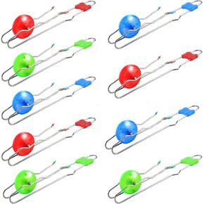 9 Packs Retro Light Up Gyro Wheels Vintage Flashing Rail Twisters Magnetic Gyro Wheel Spinner Toy for Kids Teens Adults, 3 Colors