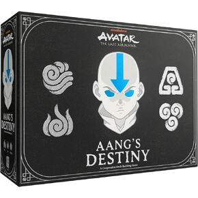 Avatar: The Last Airbender: Aang's Destiny, Cooperative Deck Building Strategy Board Game, Play as Aang, Katara, Appa & More, Fun for Family Game Night, Ages 10+, 2-4 Players, 60 Minutes