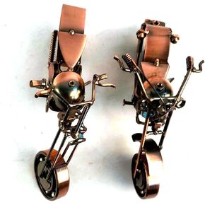 Motorcycle Decor 2 Pack, Copper Color (M9A,M122A)