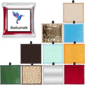 Sensory Mats for Sensory Play - Textured - Anti-Slip Sensory Tiles for Floor & Wall - Tactile Squares with Wide Variety - Machine Washable - for Home, Therapy & Classroom Use - 7.5x8, Set of 10 Pads