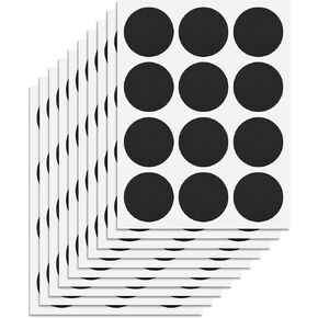 120 Pcs Labels for Jars, Pantry Labels, Food Label Stickers, Reusable Chalkboard Labels for Kitchen, Bottles, Food Containers (1.5 x 1.5 inch)