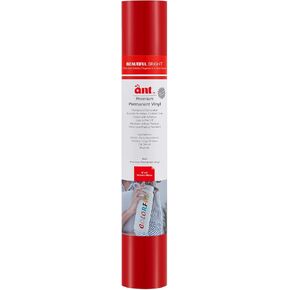 ANT 12" x 4+2ft Craft Permanent Adhesive Vinyl for DIY Project, Compatible with Cricut, Silhouette, Expressions, Cameo (PVP Craft Vinyl Brown) in Kuwait