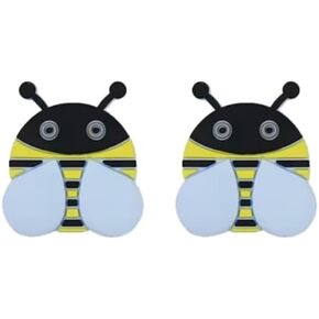 2Pcs Blue Wings Cute Little Bee Needle Point Protection Needle Stoppers Knitting Tools Knitting Supplies Accessories Knitting Sup and Crochet
