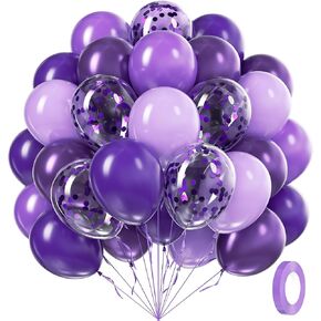 60pcs Gold and White Balloons 12inch, White and Gold Balloons with Metallic Gold Confetti Balloons for Graduation Wedding Engagement Birthday Party Decorations