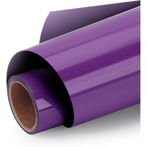 Rose Red Heat Transfer Vinyl Roll 12" x 10ft, Suitable for All Cutting Machines, Easy to Cut, Weed and Transfer, Perfect for t-Shirt Iron on Designs