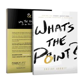 FAMILYLIFE What’s the Point? by Shelby Abbott – Couples Book with Christian Reflections and Statistical Insights