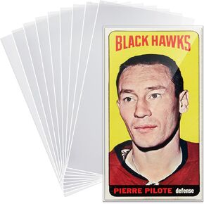 Tobacco Card Sleeves 100 ct | 40x70 mm Penny Sleeves Fit in Tobacco Card Topload Holder 8 Mil Super Thick | Protect and Store Valuable Tobacco Cards
