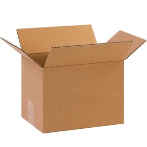 AVIDITI 10 x 7 x 7 Corrugated Cardboard Boxes, Small 10"L x 7"W x 7"H, Pack of 100 | Shipping, Packaging, Moving, Storage Box for Home or Business, Strong Wholesale Bulk Boxes