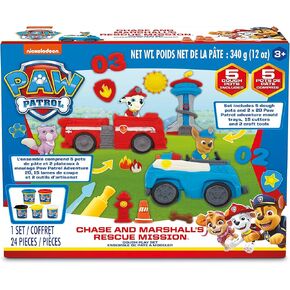 Addo Paw Patrol Chase and Marshall’s Rescue Mission Dough Playset