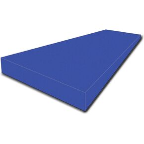 FoamTouch 4" x 30" x 72" Upholstery Foam, Blue