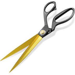 Sewing Scissors for Fabric Cutting,Fabric Scissors All Purpose Heavy Duty,Professional Sharp Sewing Shears for Home,Office,Artists or DIY(10.5 Inch)