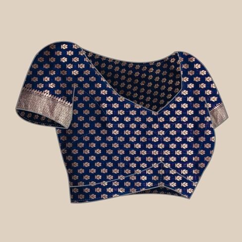 KNETLI Art Silk Saree for Women Indian Traditional Pure Zari work Saree With Unstitched Blouse in Saudi Arabia