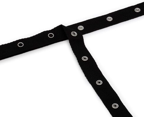 DRITZ 82-1 SNAP SNAP TAPE مع 12 SNAPS ، أسود ، طوله 17-1/2 بوصة in Saudi Arabia