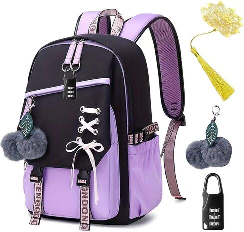 boy backpack.bookbag for middle school bags travel back pack.Anime Luminous Backpack Waterproof.Cool Backpacks15.6 in Large capacity Laptopeight Backpack.with USBCharging Port.Security Lock in Saudi Arabia
