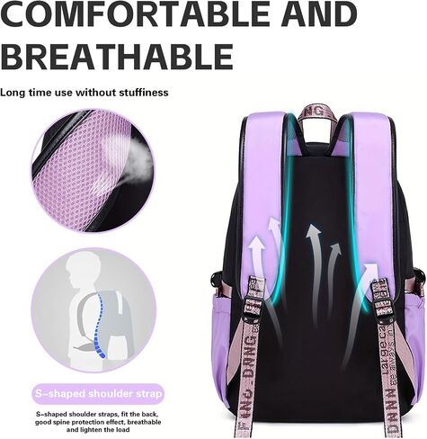 boy backpack.bookbag for middle school bags travel back pack.Anime Luminous Backpack Waterproof.Cool Backpacks15.6 in Large capacity Laptopeight Backpack.with USBCharging Port.Security Lock in Saudi Arabia