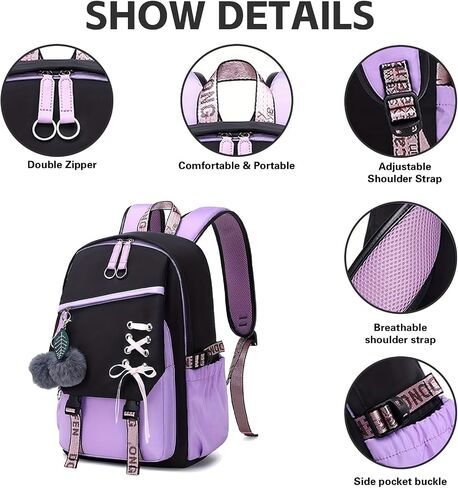 boy backpack.bookbag for middle school bags travel back pack.Anime Luminous Backpack Waterproof.Cool Backpacks15.6 in Large capacity Laptopeight Backpack.with USBCharging Port.Security Lock in Saudi Arabia