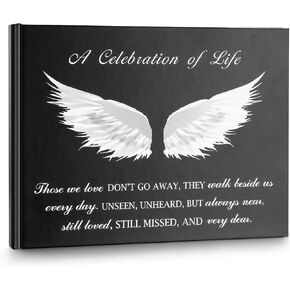Funeral Guest Book for Memorial Service Celebration of Life Guest Book 80 Pages Funeral Sign-in Book - A Celebration of Life