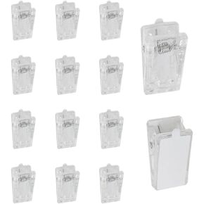 20 Pcs Self Adhesive Clips, Plastic Sticky Hanging Spring Photo Clips, Plastic Sticky Hanging Spring Clips, Photo Sticky Clips, Plastic Sticky Photo Poster Clips, Hanging Plastic Sticky Photo Clips