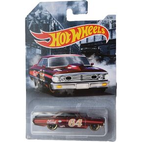 Hot Wheels American Steel Series '64 Galaxie 500 1/10 ، Red