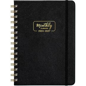 Monthly Planner 2025-2026 - Monthly Calendar from July 2024 to June 2027, Calendar 2025-2026 with Thick Paper, Tabs, 6.4'' x 8.5''