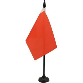 Dubai Table Flag 4'' x 6'' - UAE Emirate of Dubai Desk Flag 15 x 10 cm - Black plastic stick and base- AZ FLAG