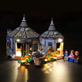 Light Kit for Hagrid's Hut Buckbeak's Rescue - Compatible with Lego 75947 Toy Hut Building Set (Model Set Not Included)