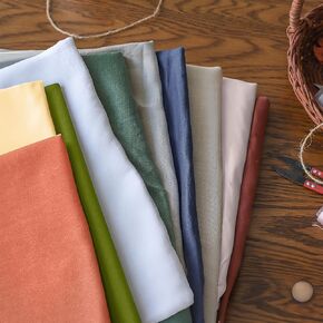 Simple&Opulence 100% Nature Pure Linen Fabric 78 Inch by The Yard, Plain Solid Color Linen Fabric for Sewing, Embroidery, Needlework, Bag, Tablecloths, Garments Craft Accessories(Sage Green)