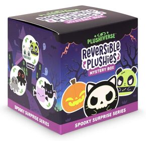 Teeturtle 3" Reversible Halloween Mystery Box Plushie - Spooky Surprise Series - Soft Cute Stuffed Animal Blind Box