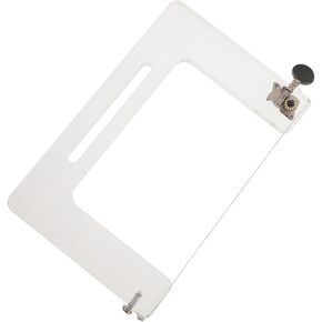 EXCEART Acrylic Soap Cutter Push Soap Cutter Wire Soap Slicer for Soap Making Adjustable Handmade Soap Mold Loaf Cutter Cutting Tool