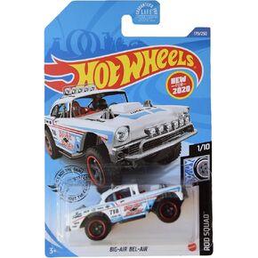 Hot Wheels Big Air Bel Air ، [White] 179/250 Rod Squad 1/10