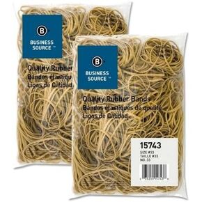 Business Source Size 33 Rubber Bands (15743) (2 Pack)
