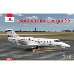 PLASTIC MODEL Bombardier Learjet 55 1/72 Amodel 72347