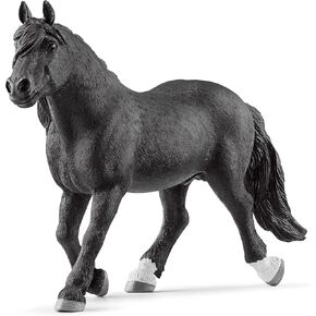 Schleich Farm World Realistic Noriker Stallion Horse Figurine - Highly Detailed and Durable Farm Animal Toy, Fun and Educational Play for Boys and Girls, Gift for Kids Ages 3+