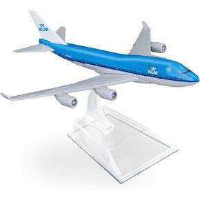 1/400 KLM 747 Airplane Model Kits die-cast alloys Airplane Model for Collection and Display