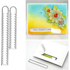 Rip Strips Frame Metal Die Cuts,Rip Strips Frame Background Wedding Cutting Dies Cut Stencils for DIY Scrapbooking Album Embossing Paper Dies Card Making