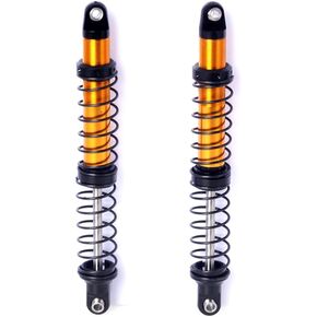 LCX 1/10th RC Crawler Car 2PCS Aluminum Suspension Shock Absorber Damper for TRX4 TRX6 SCX10 SCX10 II SCX10 III SCX10 PRO Gen7 Gen8 Gen9 D90 (110mm / 4.33 in)
