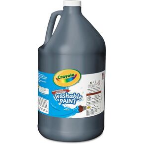Crayola 542128007 Washable Paint, Brown, 1 gal
