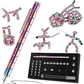 Magnetic Fidget Pen Toys for Ages 8-13 Boys Girls, Cool Gadgets Unique Gifts for Teens Adults Men Women Fidget Toys for Kids 10 11 12 13 14 15 16 Year Old Teen Boy Girl Birthday Gift Ideas