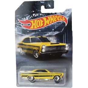 Hot Wheels American Steel Series '66 Ford 427 Fairlane 2/10, Yellow