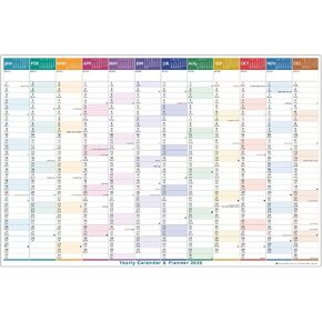 2025 التقويم السنوي للحائط - التقويم السنوي الكبير 2025 ، يناير 2025 - ديسمبر 2025 ، 38.2 "× 25.2" (مفتوح) ، 2025 التقويم 12 شهرًا ، تقويم الحائط السنوي 2025 مع مرحلة القمر ، الملاحظات ، الملصقات ، كلها في صفحة واحدة in Kuwait